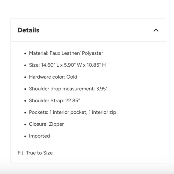 JUSTFAB Satchel With Binding - Picture 6 of 6